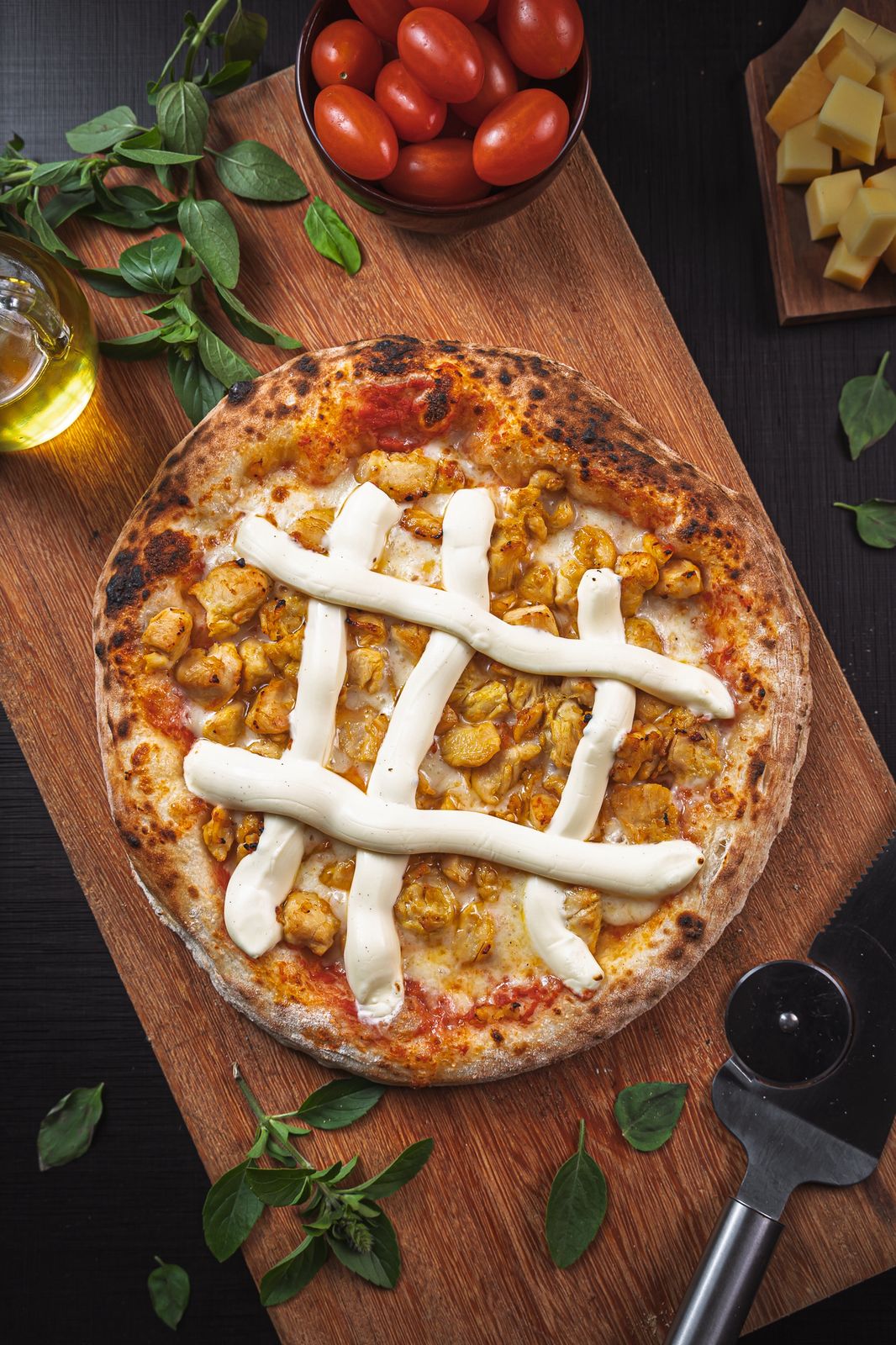 Pizza Cremosa de Frango