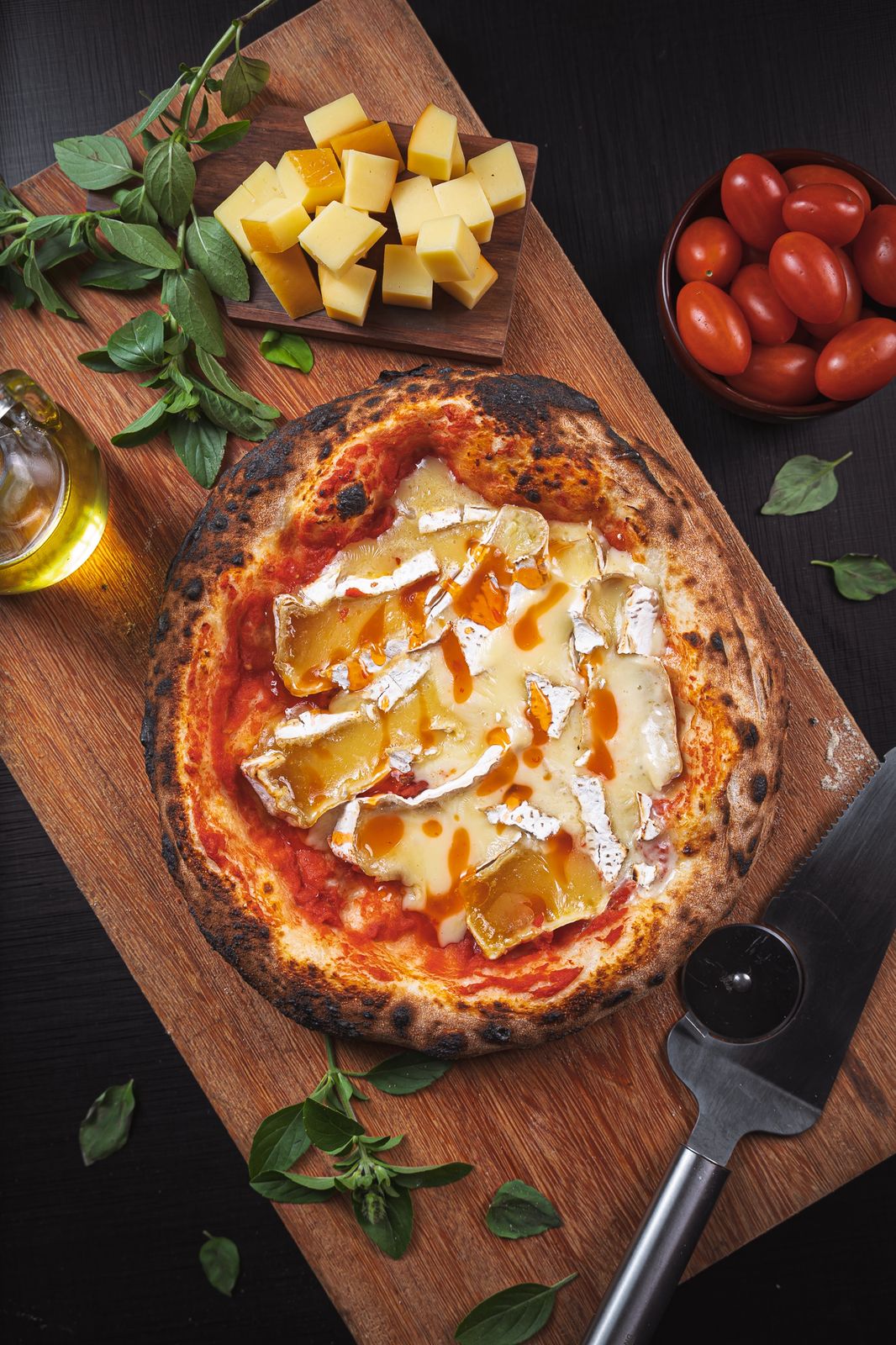 Pizza Brie